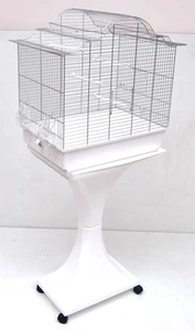 Mega Birdcage Budgerigar Canaries with Stand - Imagen 1 de 1