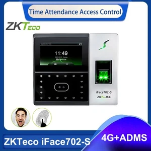 ZK iFace702-S 4G Biometric Face Fingerprint Access Attendance Time Clock ADMS - Picture 1 of 10