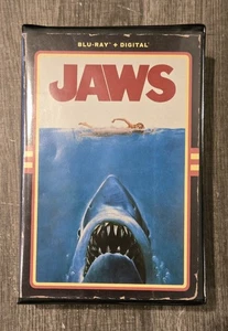 Nostalgic Jaws 1975 Retro VHS Clamshell Blu-Ray W/ Digital Collector’s Edition - Picture 1 of 8