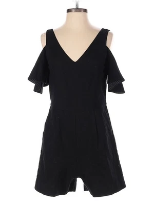 Elevenses Women Black Romper 4 - Image 1 of 2