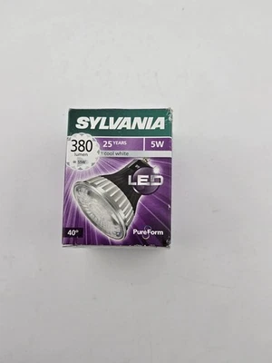 Sylvania RefLED+ ES50 V2 5W GU10 LED Bulb – Cool White 4000K 380 Lumen – 40° - Image 1 of 4