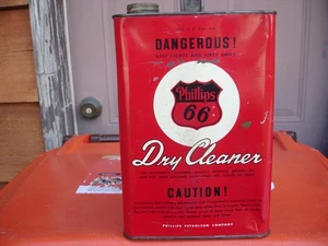 Vintage Phillips 66 Trockenreiniger eine Gallone Dose schön! - Bild 1 von 6
