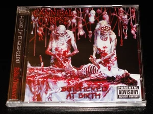 Cannibal Corpse: Butchered At Birth CD 2025 Reissue Back On Black BOBV1180CD NEW - Picture 1 of 2
