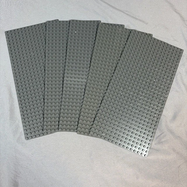 Make-It Blocks PLACA BASE GRIS OSCURO tablero placa 10x5 pulgadas lote de 5 Foto 1 de 1