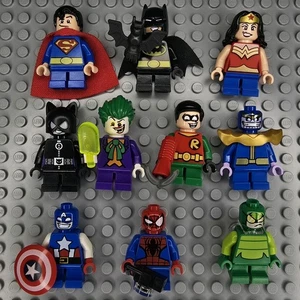 Lego Marvel DC Super Heroes Minifigures Lot Mighty Micros - Picture 1 of 1