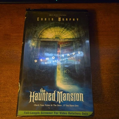 The Haunted Mansion VHS DEMO TAPE — Full-Length Screener for Video Retailers - Image 1 of 4