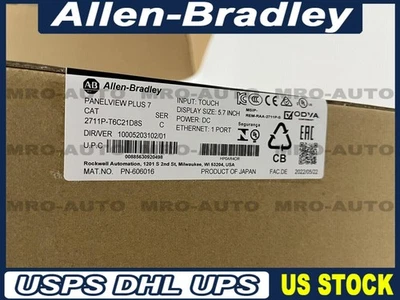 2711P-T6C21D8S Allen-Bradley HMI PanelView Plus 7 Graphic Terminal 2711PT6C21D8S - Image 1 of 2