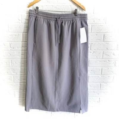 NWT Athleta Stride Midi Skirt Violet Size Large - Image 1 of 4