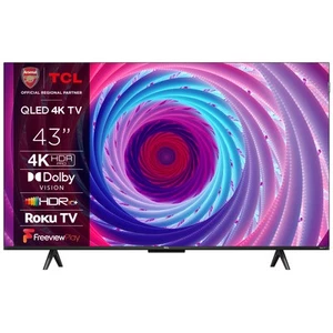 TCL 43RC650K 109.2 cm 43" 3840 x 2160 pixels QLED Smart TV Wi-Fi Titanium - Picture 1 of 1