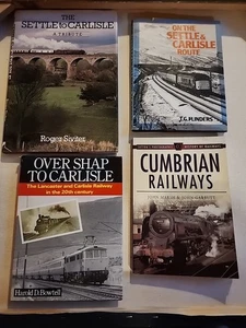 Lotto 4 libri Nord Inghilterra Cumbrian Railway The Settle & Carlisle Route Shap  - Foto 1 di 13