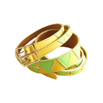 JoJo's Bizarre Adventure Kujo Jotaro Corrugado Hombres Cinturón Jeans Accesorios Genial Foto 1 de 4