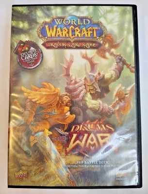 World of Warcraft Drums Of War PVP Battle Card Deck Set w/ Official Rulebook WOW - Image 1 of 3