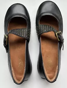 Vionic Orthaheel Damenschuhe Goleta schwarz Leder Mary Jane-Stil Größe 8 - Bild 1 von 9