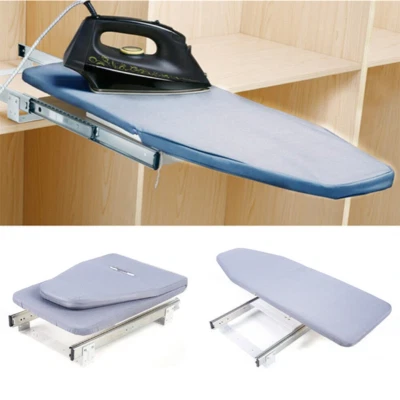 Ausziehbares Bügelbrett Faltbares Bügelbrett Verstecktes Bügelbrett für Schrank - Bild 1 von 4