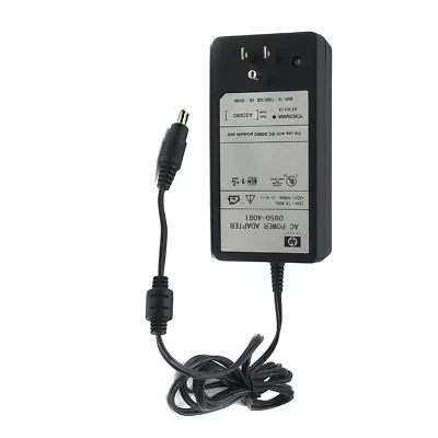 Adaptador de parede genuíno HP AC DC para impressora PhotoSmart 7550 Deskjet 6620 6628 6623 - Imagem 1 de 4
