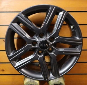 OEM Used 2019-2022 Kia Forte 17x7 Wheel Rim Charcoal 74780 74781 - Picture 1 of 9