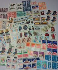 Usable 100 Assorted Mixed Multiples & Singles of 15¢ US Postage Stamps FV $15.00