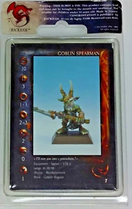 RACKHAM Confrontation: Goblin Spearman GBTR04 - Picture 1 of 2