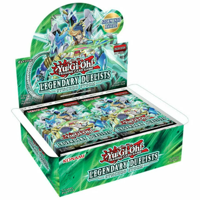 Yu-Gi-Oh Legendary Duelists Synchro Booster Case