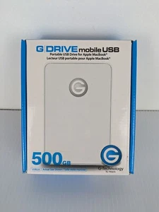G Drive 500 GB Portable Hard Drive MOBILE usb g technology by hitachi MacBook - Picture 1 of 6