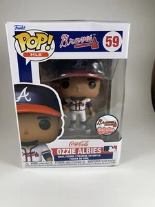 Ozzie Albies MLB Funko POP! 59 Atlanta Braves SGA Coca-Cola (1 de 15.000) - Imagen 1 de 5