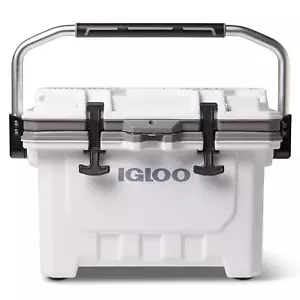 IGLOO IMX 24 COOL BOX HEAVY DUTY FOOD WATER COOLER ICE CHEST CAMPING BEACH BBQ - Picture 1 of 12