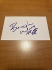 BRANDON WINEY - FOOTBALL - AUTOGRAPH SIGNED - INDEX CARD - AUTHENTIC- A6047
