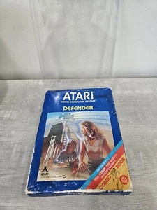 Boxed Atari 2600 game Defender NEW And SEALED Imperfect Box 1982 Dc Comics - Picture 1 of 7
