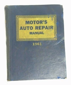Motor's Auto Repair Manual Shop Service Book 1953-1961 24th Edition 1st Printing - Picture 1 of 7