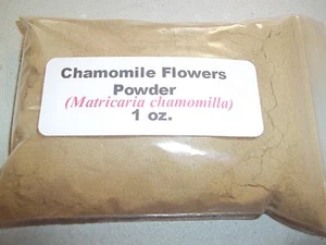 1 oz. Polvo de flores de manzanilla (Matricaria chamomilla) - Imagen 1 de 1