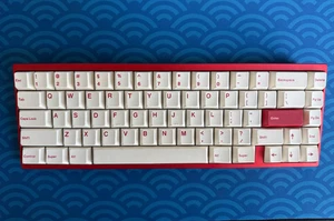 Qwertykey Neo65 Red Custom Mechanical Keyboard Hot Swappable Programmable - Afbeelding 1 van 2