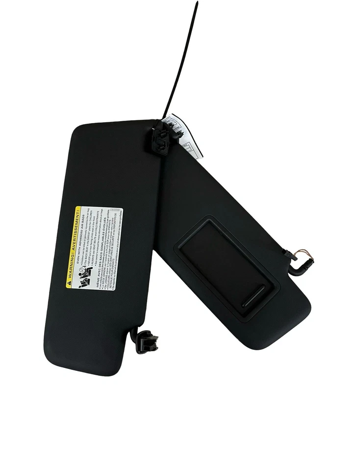 2016-2018 AUDI TT RS 2.5L AWD Black w/Gray EI FRONT LH &RH SUN SHADE VISOR SET 2 Foto 1 de 4