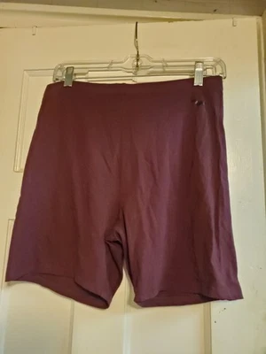 Bermuda de Bicicleta Rosa Victoria's Secret Borgonha Yoga Algodão Bl Logotipo Cachorro Tamanho G GRANDE - Imagem 1 de 4