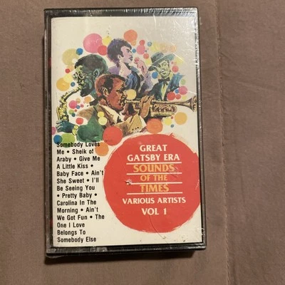 Great Gatsby Era Cassette SOUNDS OF THE TIMES  Various Artists Volume 1 - Image 1 of 4