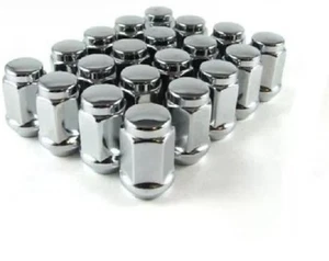 24 Pc CHROME AFTERMARKET WHEEL LUG NUTS For TOYOTA TACOMA PRE RUNNER # AP-1907 - Picture 1 of 2