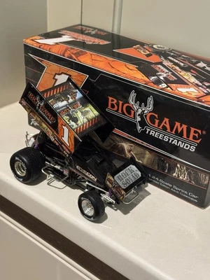#1 SAMMY SWINDELL  1/24 2014 BIG GAME Treestand SPRINT CAR 1 Of 732 Rare - Image 1 of 4