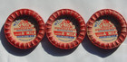 Vintage W.E. Malone & Sons Lucasville Ohio OH Big Milk Dairy Bottle Cap Lot Cow