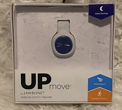 Emblema com clipe Jawbone UP Move atividade sem fio, rastreador de sono. Novo na caixa - Imagem 1 de 3