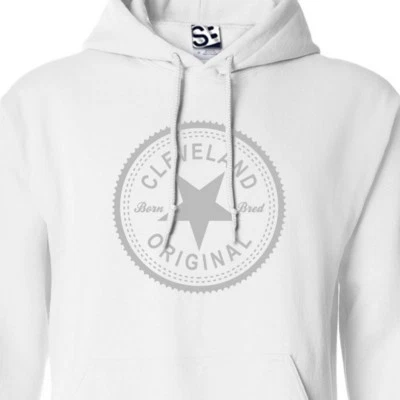 Оригинальная толстовка с капюшоном Cleveland Inverse | Born & Bred Raised сделана в толстовке с капюшоном - Изображение 1 из 3