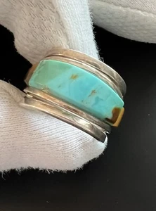 Nachlass Sterling Jay King Mine Funde Türkis & Tigers Augenband Ring Gr.-5,25 - Bild 1 von 12