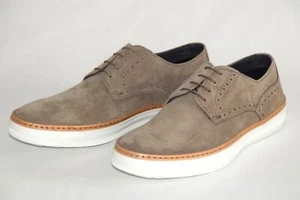 HUGO BOSS Shoes, Mod. Gread, Size EU 42 / US 9, Made in Italy, Dark Beige - Picture 1 of 9