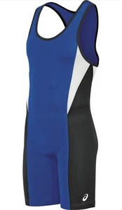 Asics Mens Legit WRESTLING SINGLET Royal/Black - Men’s Size Medium - Bild 1 von 3