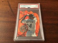 1994 Flair Hot Gloves Ken Griffey Jr. Card PSA Mint-9.