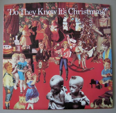 Band Aid, "Do They Know It's Christmas" Picture Sleeve, 7", 45 RPM Vinyl, *NM* - Image 1 of 4