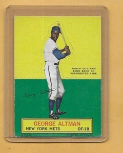 1964 TOPPS STAND-UP GEORGE ALTMAN EX-MT+ PRICED TO SELL!