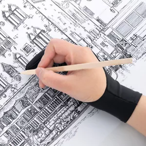 Guanto antivegetativo 3 misure disegno e penna tavoletta grafica pad per disegno artista - Foto 1 di 19