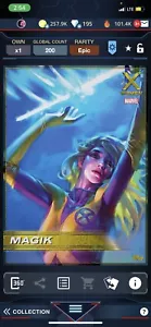 Topps Marvel Collect Heroines '23 X-Women Color Motion Limited EPIC Magik - Picture 1 of 3