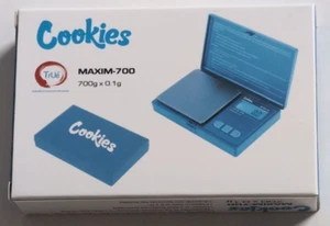 Cookies Mini Scale 500g x 0.01g Blue NEW SEALED - Picture 1 of 2