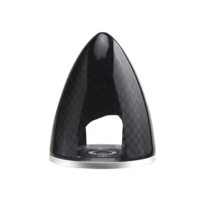 1pc Carbon Fiber Spinner 2"/ 50.8mm For EP RC Airplane W/ Aluminum Back Plate - Picture 1 of 5