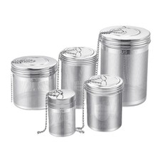 Duradero Hogar Té Infusor Jarra Reutilizable Óxido Resistente Roscado Conexión